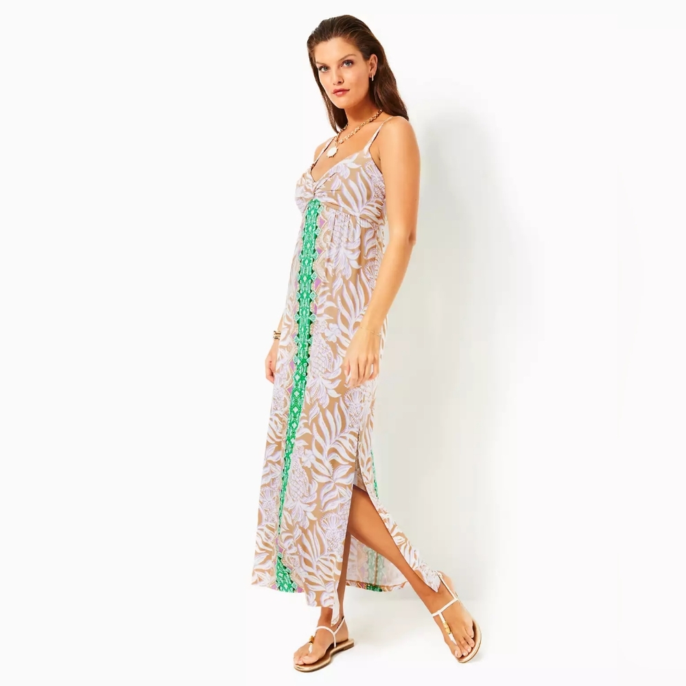 NWT Lilly Pulitzer Floralie Maxi Dress - 12 - Picture 4 of 6